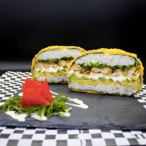 Sushi Burguer Katsu + 1 bebida 350 ml