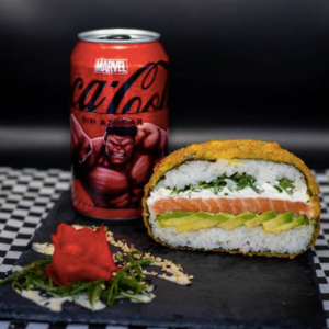 Sushi Burguer Premium + 1 bebida 350 ml