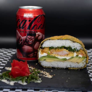 Sushi Burguer Ebi Furai + 1 bebida 350 ml